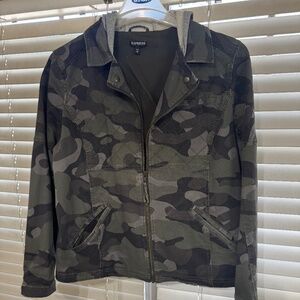 New express camo jacket